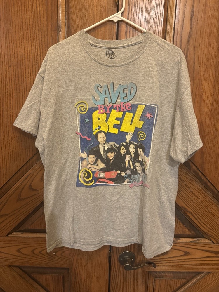 Saved By The Bell Grey T Shirt XL