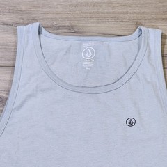 Volcom Tank Men’s Medium Blue Solid Heather New