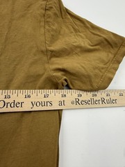 Everlane Shirt Mens Small Brown Pocket Tee Tagless Cotton Crewneck Made USA