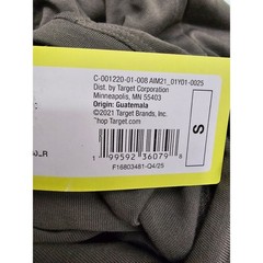 All in Motion Mens Olive Green Short Sleeve Performance T-Shirt Size S F16803481