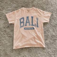 Bali Indonesia Classic Varsity Style T-Shirt SummerVintage Retro Tee