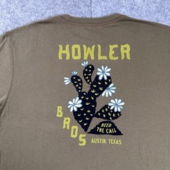 New Mens Howler Brothers Bros TShirt Tee Prickley Pear Size 2XL