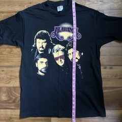 VTG 90s Sof Tee 1992 Alabama Concert Tour Black Band T Shirt Single Stitch Large