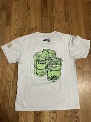 Billionaire Boys Club VAULT Men’s L White Cotton Crewneck Money Graphic Tee