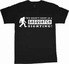 Big man shirt funny saying Sasquatch yeti plus size tall tee