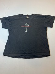 Vintage 90s Nike Jordan T-Shirt Made in USA Jumpman Graphic Tee Black XXL Rare!