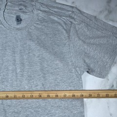 Lot of 3 Next Level Unisex Premium Gray TShirts Plain Super Soft US Size M