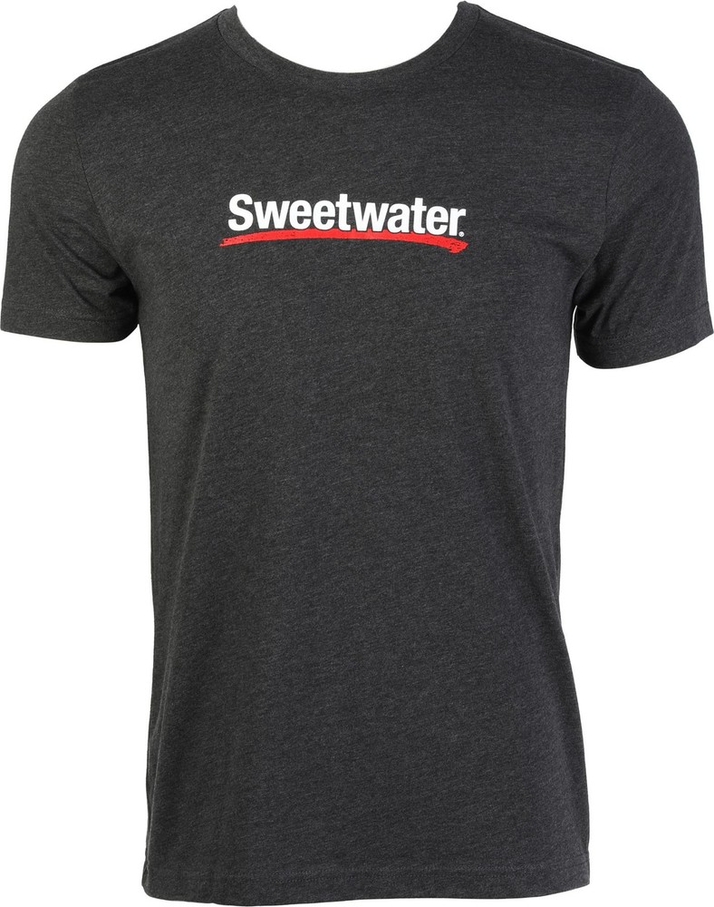 Sweetwater Logo Tee – Dark Grey Heather, Large