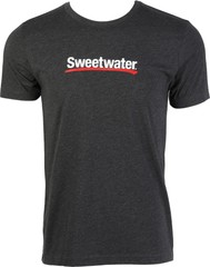Sweetwater Logo Tee – Dark Grey Heather, Large