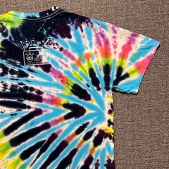 Lysergic Boombox Tie Dye Shirt Mens Medium Colortone Psychedelic Trippy Graphic