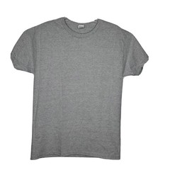 Hanes mens Essentials Short Sleeve T-shirt Value Pack (4-pack) Light Steel Med