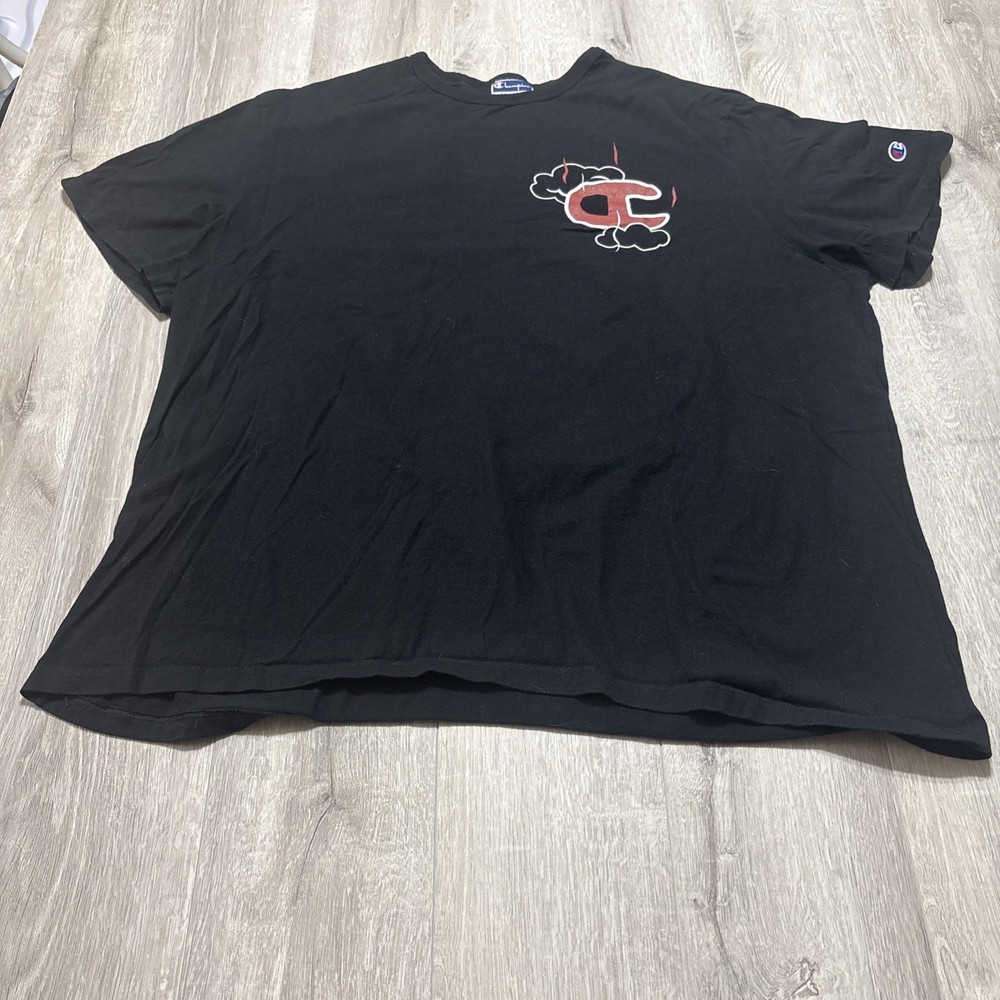Champion Men’s Classic Jersey T-Shirt, Black – 2XL