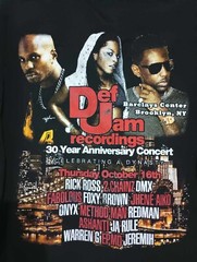 Def Jam Recordings 30th Anniversary T-Shirt XL • DMX Rick Ross Ja Rule (HXMH)