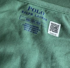 Polo Ralph Lauren Big & Tall Green Crew-Neck Pocket Shirt Men’s Size 5XB
