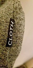 Men’s Brooklyn Cloth Tee Shirt Gray Black Blend Classic Size Medium