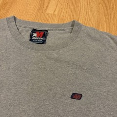 Vintage Mecca Grey Logo Long Sleeve Shirt XXL 2000s Streetwear Grunge Skater Y2k