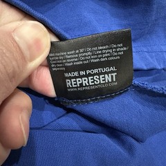 REPRESENT Owners’ Club Medium Blue Crew Neck T Shirt Powered By Enthusiasts