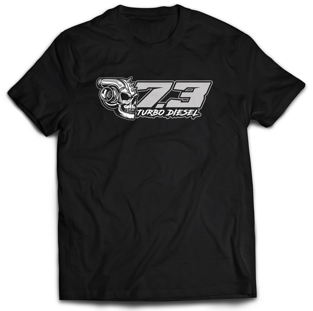 7.3 TURBO DIESEL SKULL T-SHIRT POWERSTROKE POWER STROKE