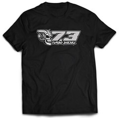 7.3 TURBO DIESEL SKULL T-SHIRT POWERSTROKE POWER STROKE