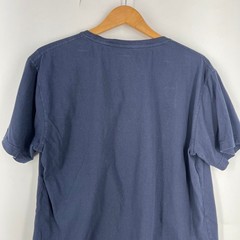 Wild Kiwi Mens New Zealand Aotearoa Graphic T-Shirt Navy Blue Cotton Tee Large