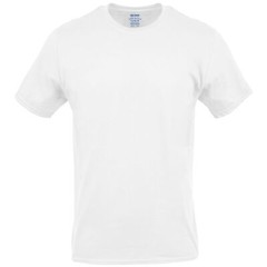 Gildan Men’s Crew T-Shirts Multipack Style G1100 6 White (6-pack) Medium