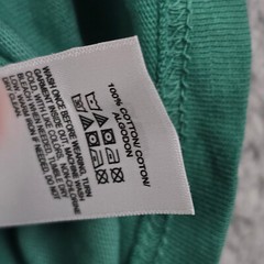 Lucky Brand TIE DYE SHIRT Mens Extra Large XL GREEN Casual Embroidered NWT