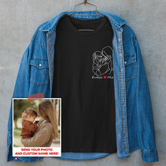 Custom Photo Mom & Kids Unisex T-shirt | Mother’s Day Gifts for Mom