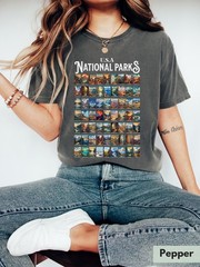 Comfort Colors® National Parks Shirt USA National Park Camping Gift Nature Lover