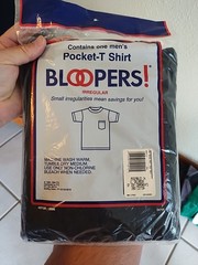 New 1994 Vtg FOTL Bloopers Pocket Shirt XXXL T-Shirt Irregular Preshrunk Cotton