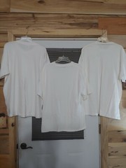 Gildan/Hanes mans white t shirts total 3 size xl