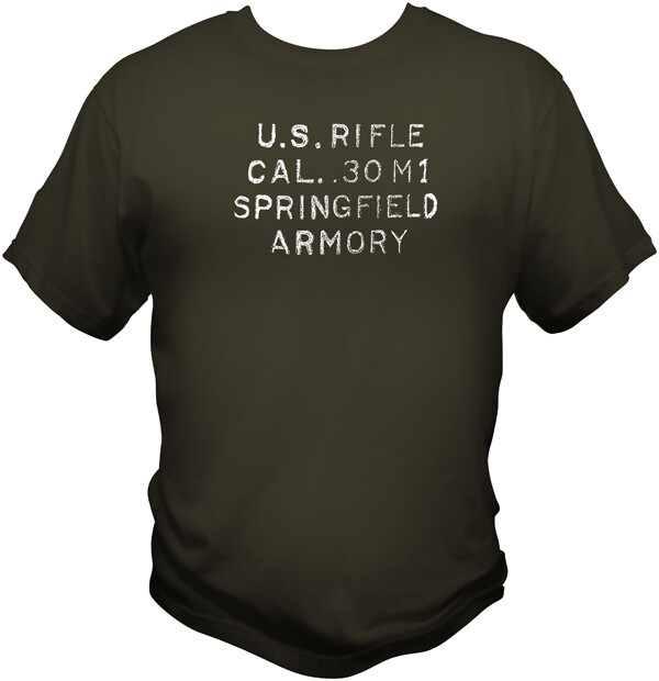 WWII M1 Garand Heel Stamp T shirt CMP NRA Made in the USA -00