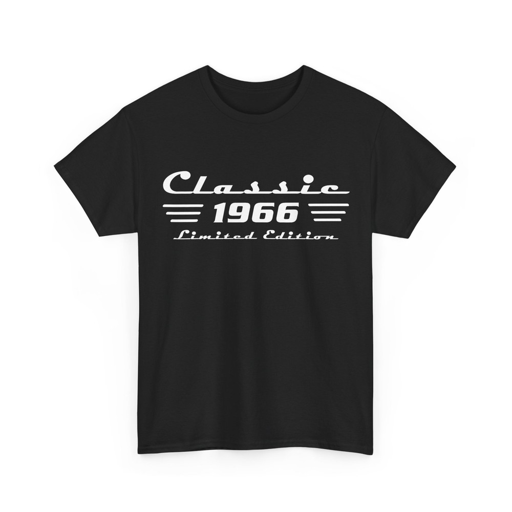 Classic 60 Birthday T-Shirt, 1966 60th Birthday 60 Years Old Women Men Shirt