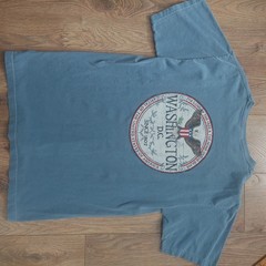 Blue Comfort Colors Washington DC USA VTG M S tag L Free Shipping Faded Men
