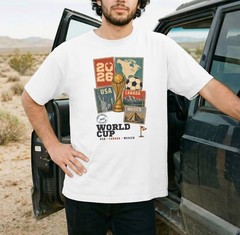 USA Canada Mexico 2026 Soccer Tee, Football Fan Shirt