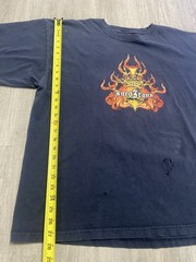 Vintage Y2K JNCO Jeans Blue Dragon Graphic T-Shirt XXL USA Distressed