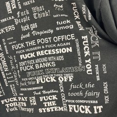Vintage Fashion Victim F Everything Political Sarcasm Humor 90’s USA Tshirt Sz L