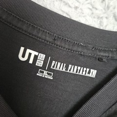 UT UNIQLO Final Fantasy XVI T Shirt XL Escape This Fate 2 Sided Graphic *Stain