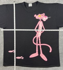 Vintage 1996 Pink Panther Inspector Clouseau Men’s Black T-Shirt Size XXL