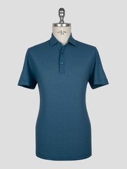 NEW KIRED BLUE COTTON POLO US 46 – EU 56 KRME17