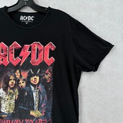 AC/DC Highway To Hell T-Shirt Men’s Size MEDIUM Official Metal