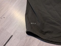 Bylt Drop Cut s/s Pocket Lux Performance Shirt Green Mens Large