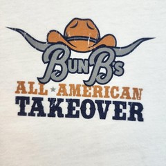 Bun B All American Takeover Shirt Mens Medium White Houston Rodeo 2024 Tour