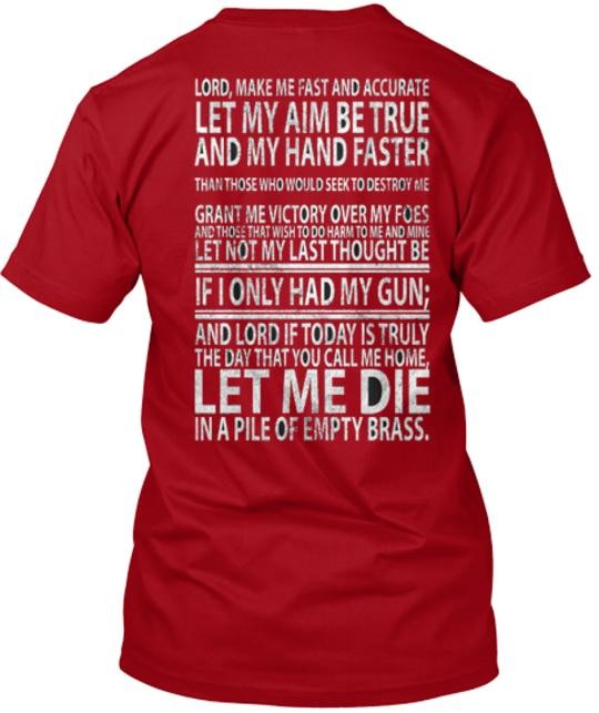 Gun Rights And 2nd Amendment T-Shirt Made in the USA Size S to 5XL