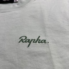 Rapha Logo T Shirt Mens XS Mint Green Short Sleeve Cotton Cycling Stretch