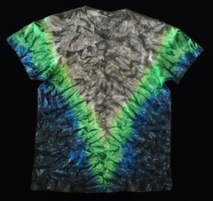*New* 2XL – Sm Handmade Tie Dye, Spear Granite, Crew or V-Neck, 30 Yrs Exp!
