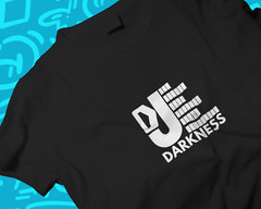 Men’s DJ Music Personalised T-shirt Party Club Mix Cotton Double Print