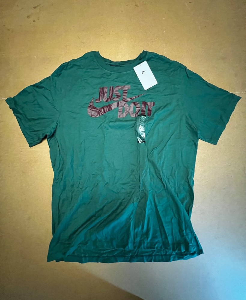 Nike Sportswear JDI Men’s T-Shirt Green Mens Size XL AR5006-341