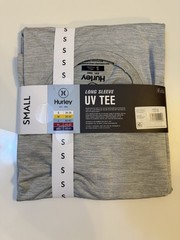 Hurley Grey Long Sleeve Sun Protection Sz S Mens Shirt multiple Colors