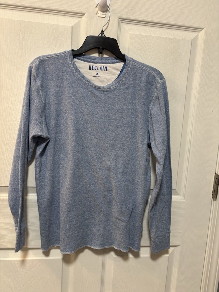 Reclaim Brand Men’s Long Sleeve Pull On Shirt
