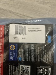 Hanes Tagless Wicking Cool Comfort 100% Cotton T-shirts, Medium 38-40, Blue, NIP
